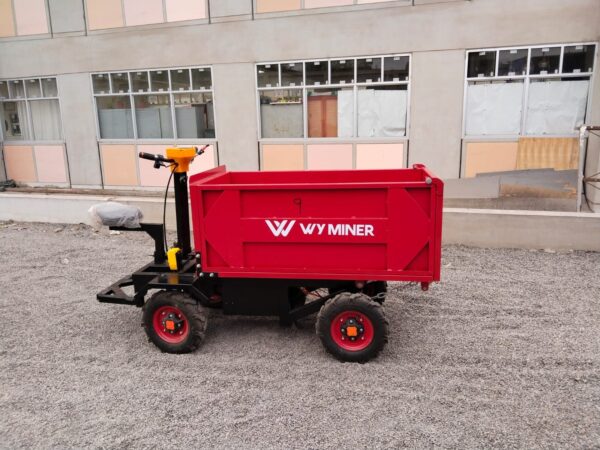 MINIDUMPER ELECTRICO DE 1000 KG CON TOLVA HIDRAULICA